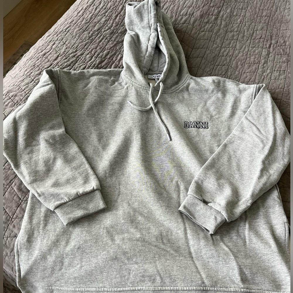 Ganni logo embroidered Sweatshirt size L/XL